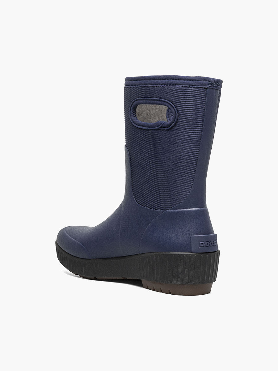 Bogs Women's Seattle II Mid Rain Boots in Indigo