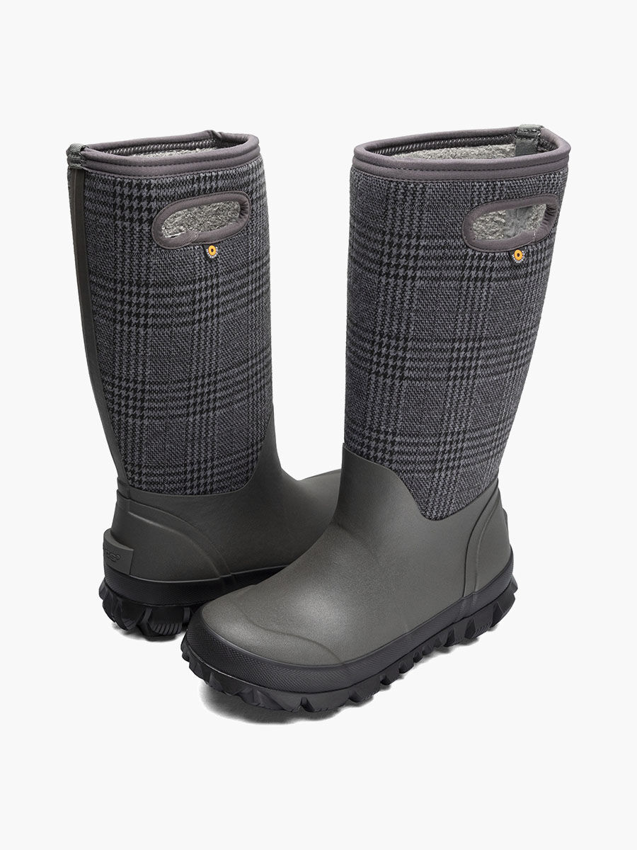 Bogs Women's Whiteout Plaid Winter Boots