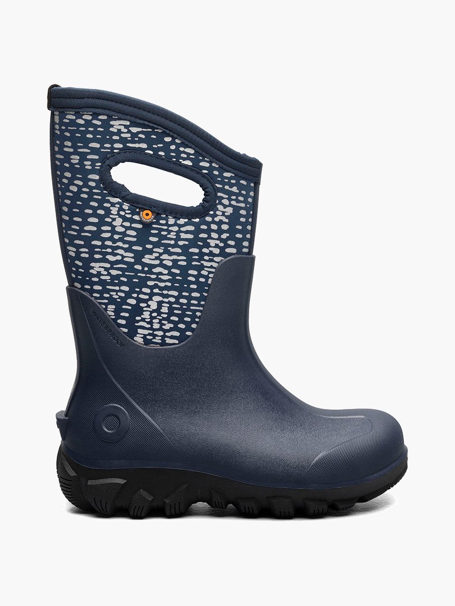 Bogs Kids' Classic Seamless Sparkle Dot Winter Boots