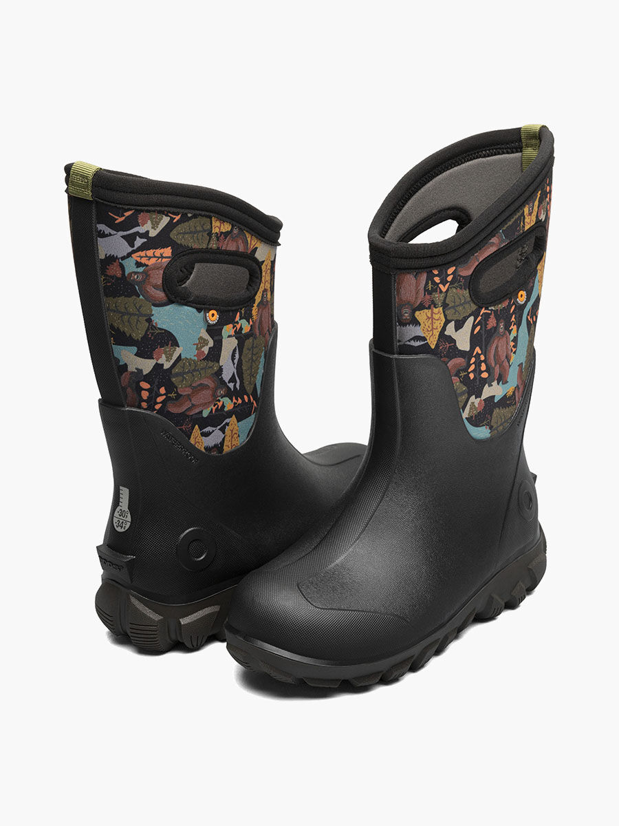Bogs Kids' Classic Seamless Yeti Winter Boots