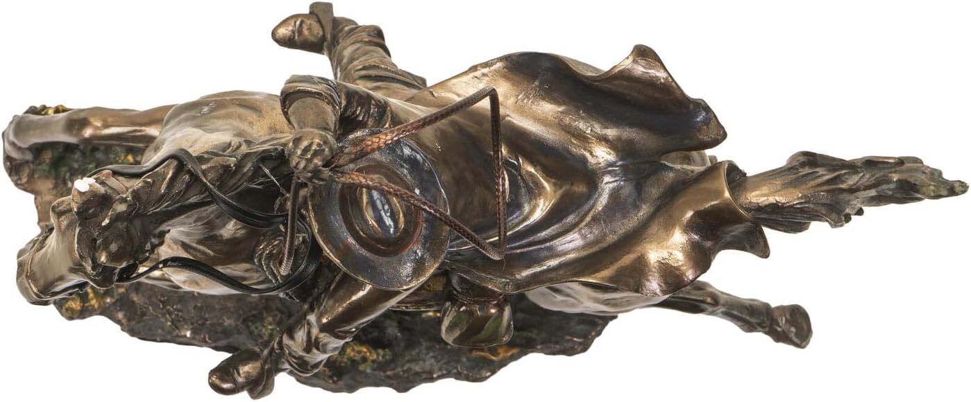 Pacific Trading Cowboy Lasso Action Statue, 9 1/2-In