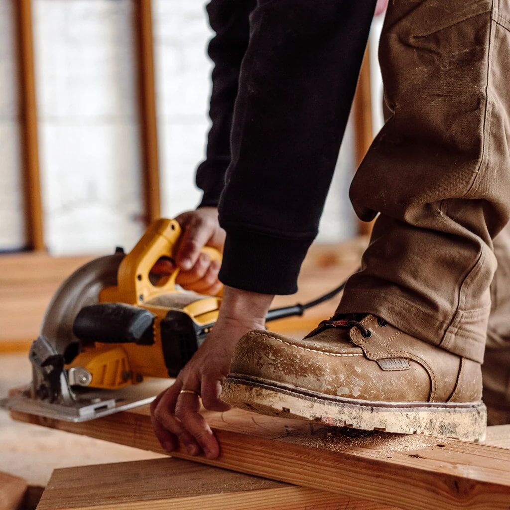 BRUNT Men's The Marin 6-In Composite Toe Work Boot in Brown