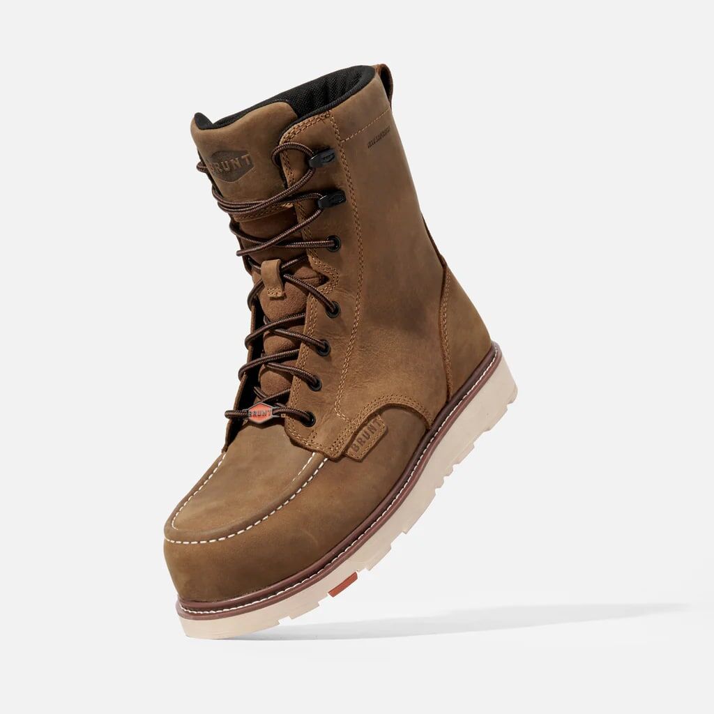 BRUNT Men's The Marin 8-In Waterproof Soft Toe Boot