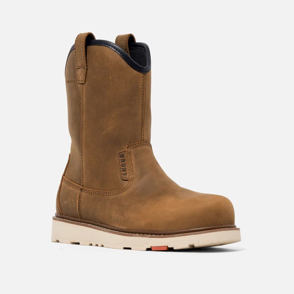 BRUNT Men's The Bolduc Waterproof Composite Toe Work Boot