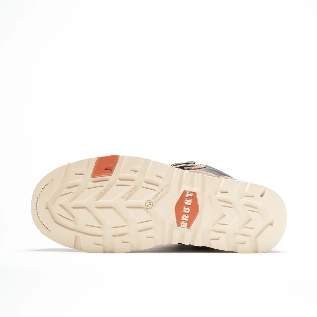 BRUNT Men's the Marin 6-In Welted Waterproof Moc Toe Work Boot in Brown