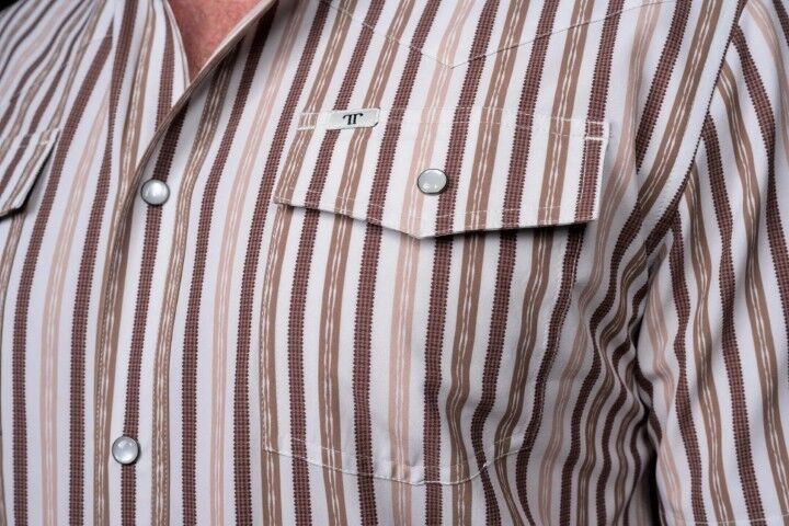 Ferrell Men's The Wyatt Short Sleeve Snap Shirt