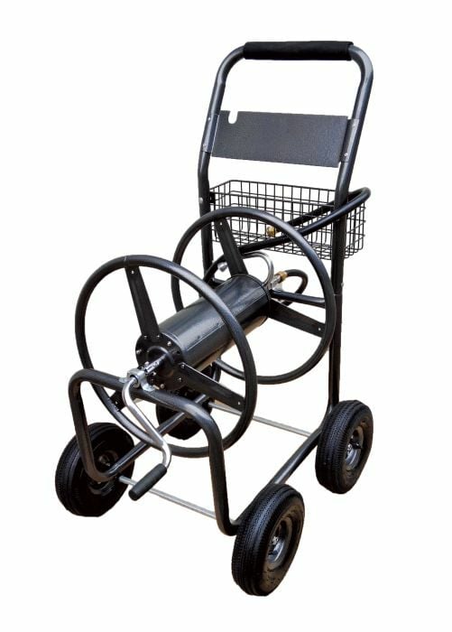 Backyard Expressions 4 Wheel Hose Cart
