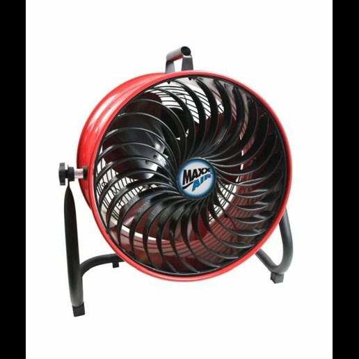 MaxxAir High Velocity Turbo Fan - 16 In, Red