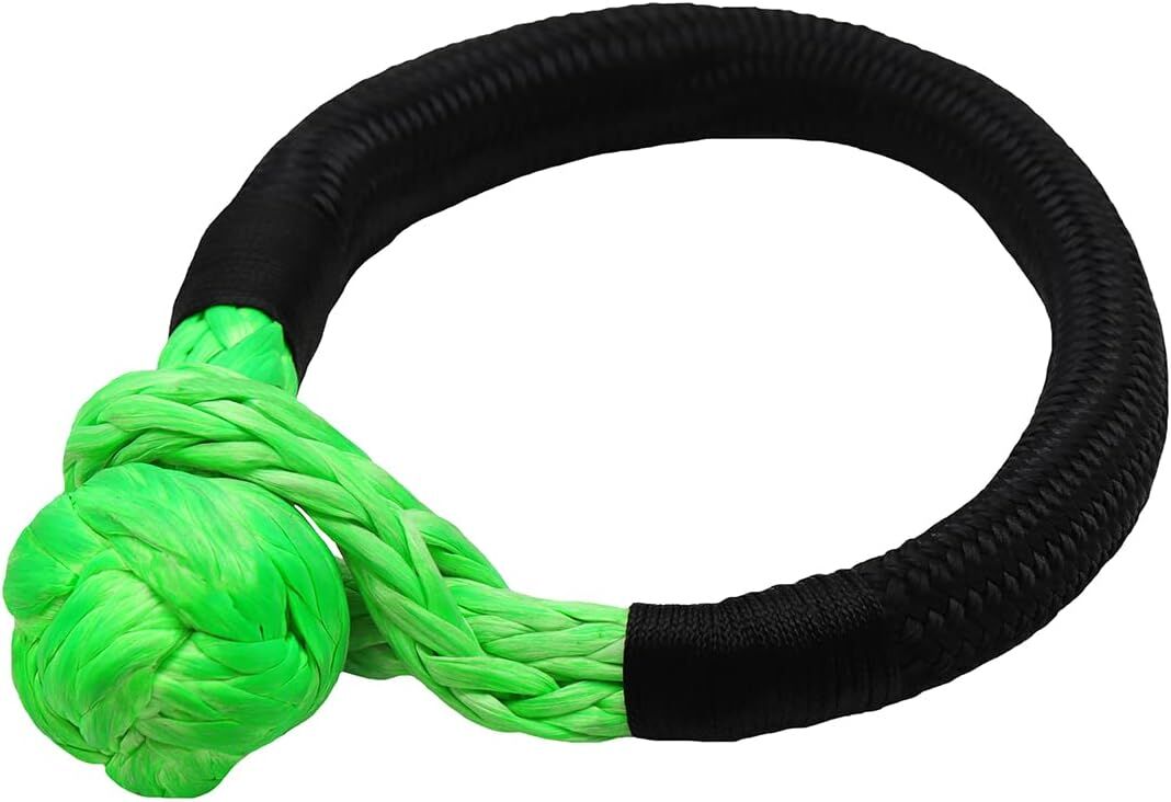 Grip On Tools Synthetic Kinetic Rope Shackle, 7/16-In X 10-In, 37,750-Lb
