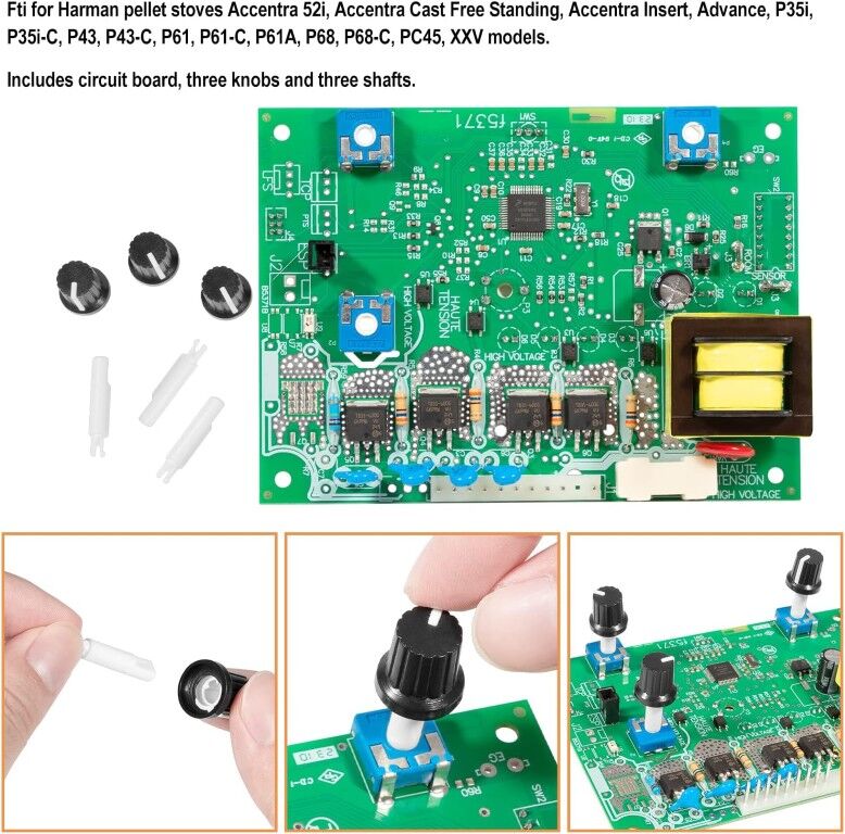 Harman 1-00-05886 Control Circuit Board
