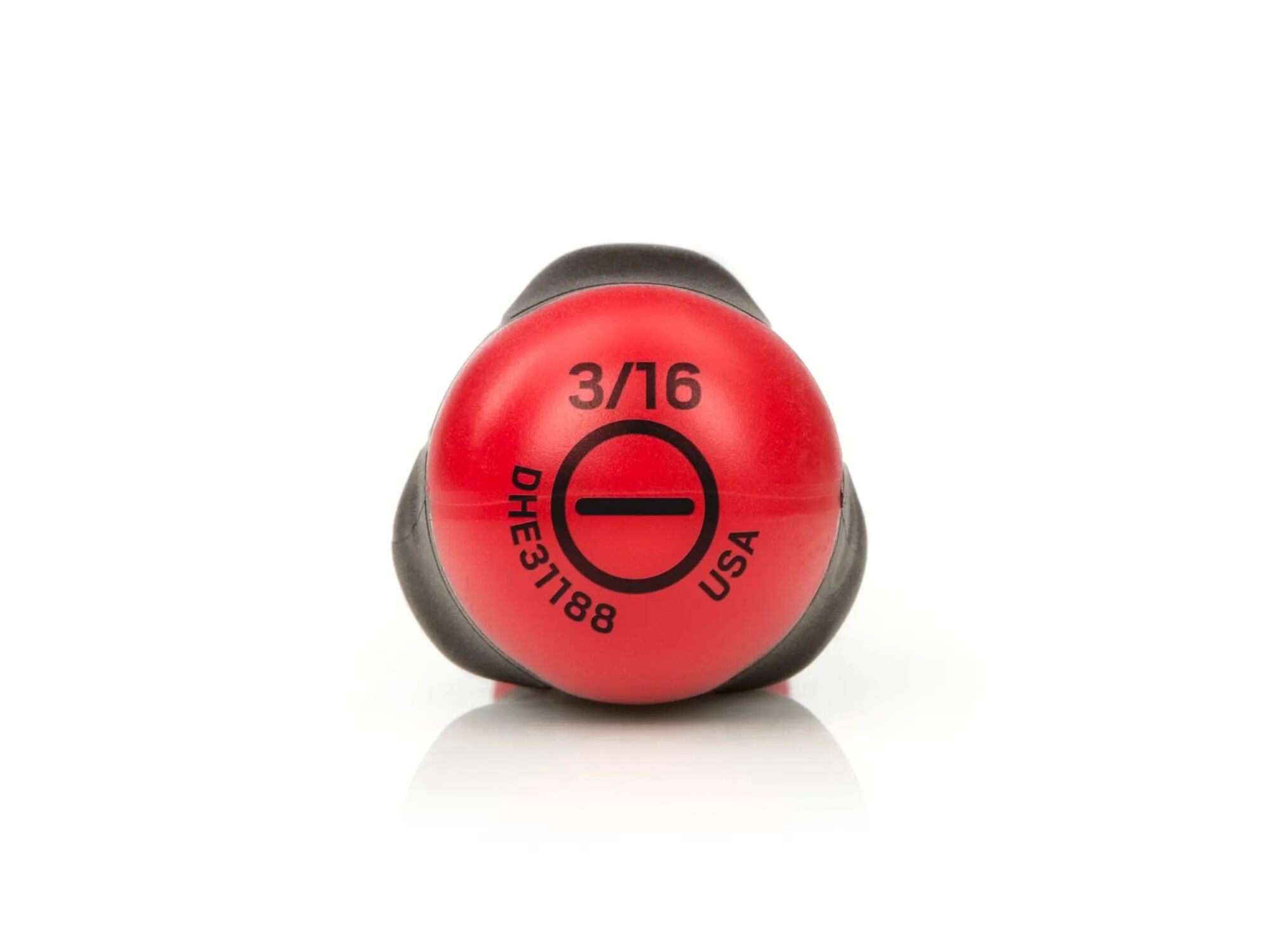 Tekton Slotted High-Torque Screwdriver, 3/16-In