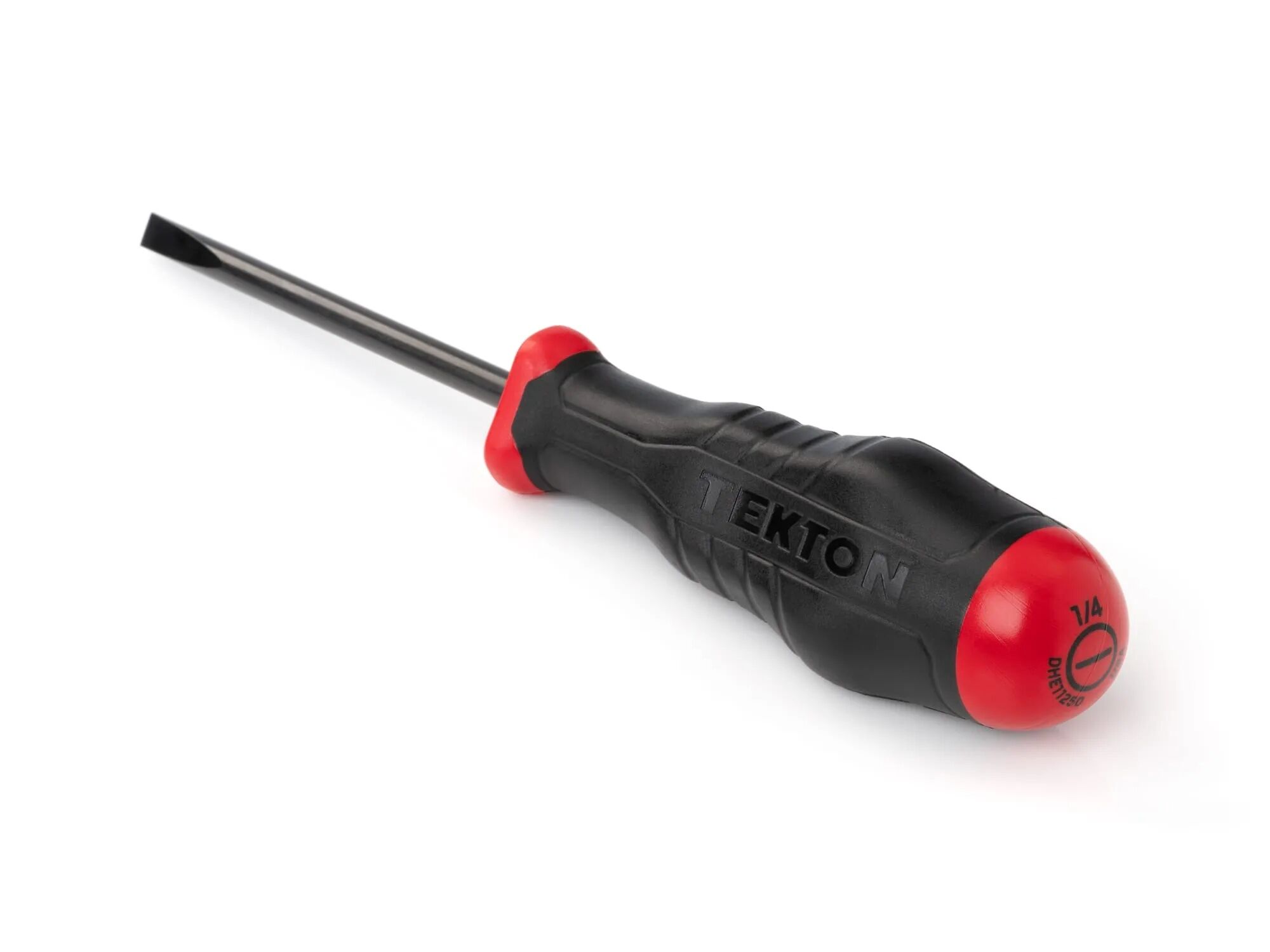 Tekton 1/4-Inch Slotted Black Oxide Blade High-Torque Screwdriver
