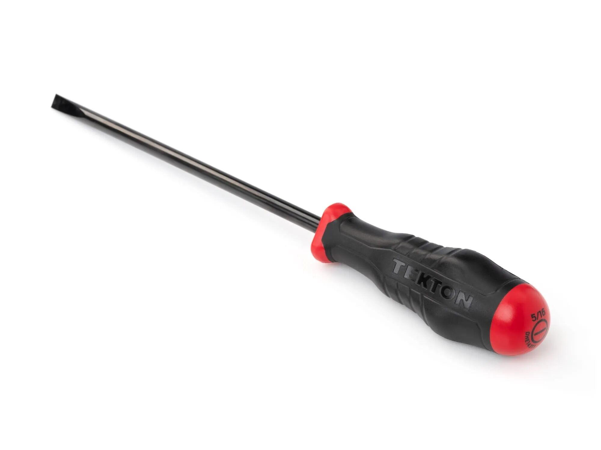 Tekton Long Slotted High-Torque Black Oxide Blade Screwdriver, 5/16-In
