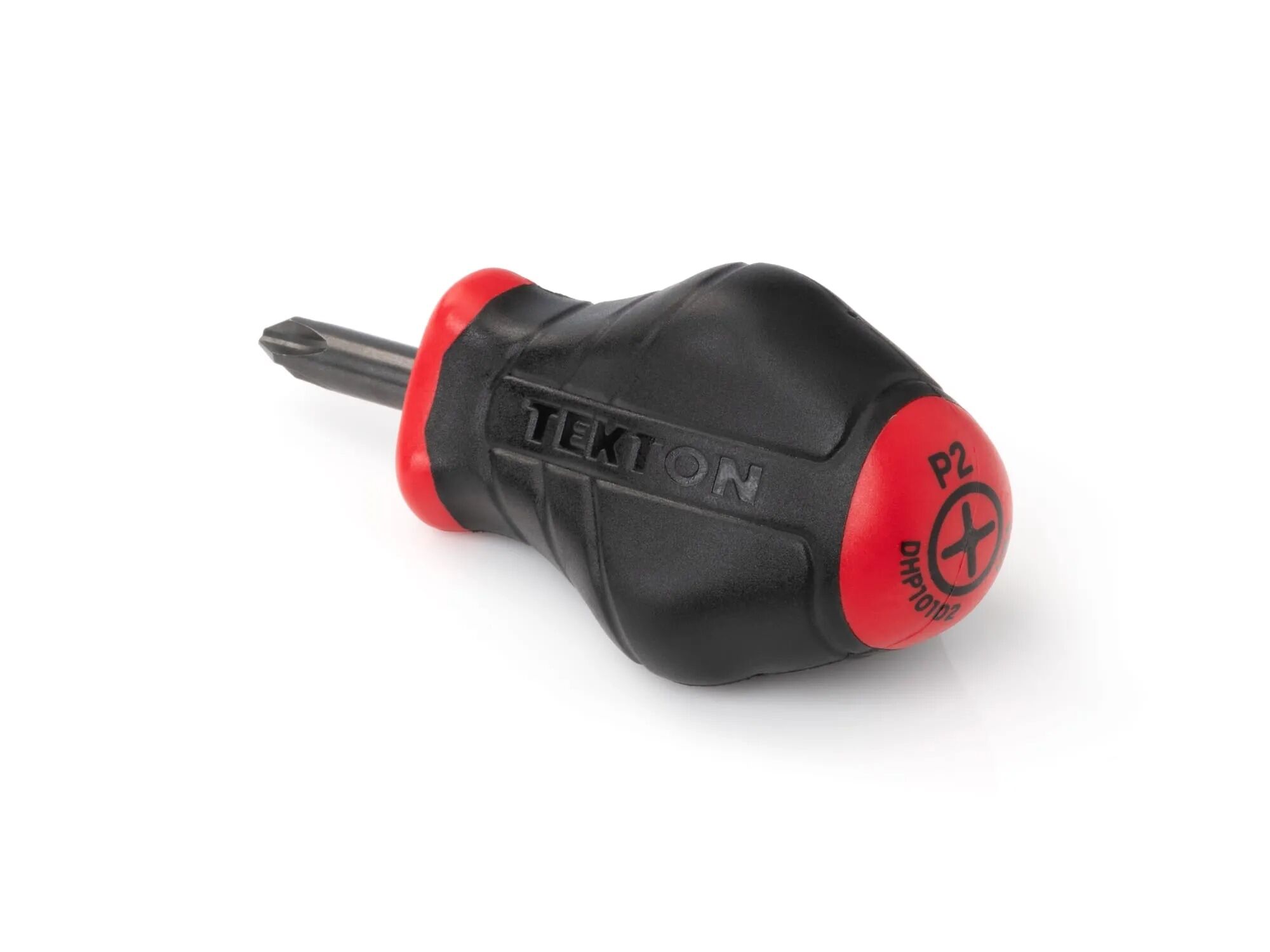 Tekton Stubby #2 Phillips High-Torque Black Oxide Blade Screwdriver