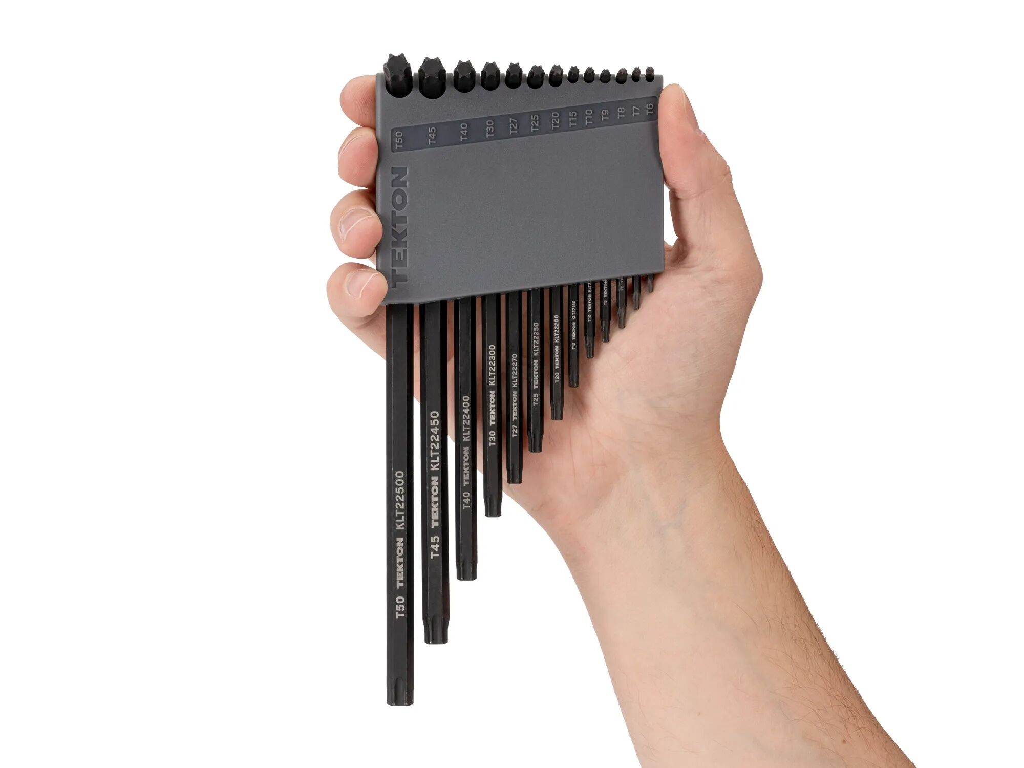 Tekton Star L-Key Set With Holder, 13-Pc