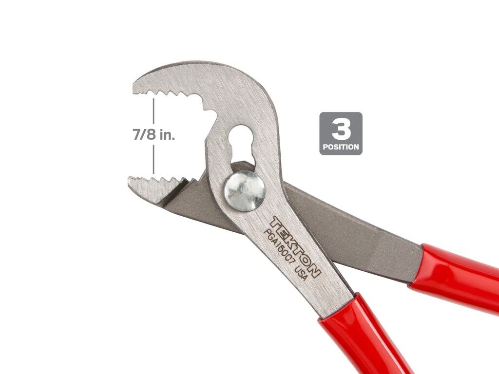 Tekton7/8-In Angle Nose Slip Joint Pliers, 7-In