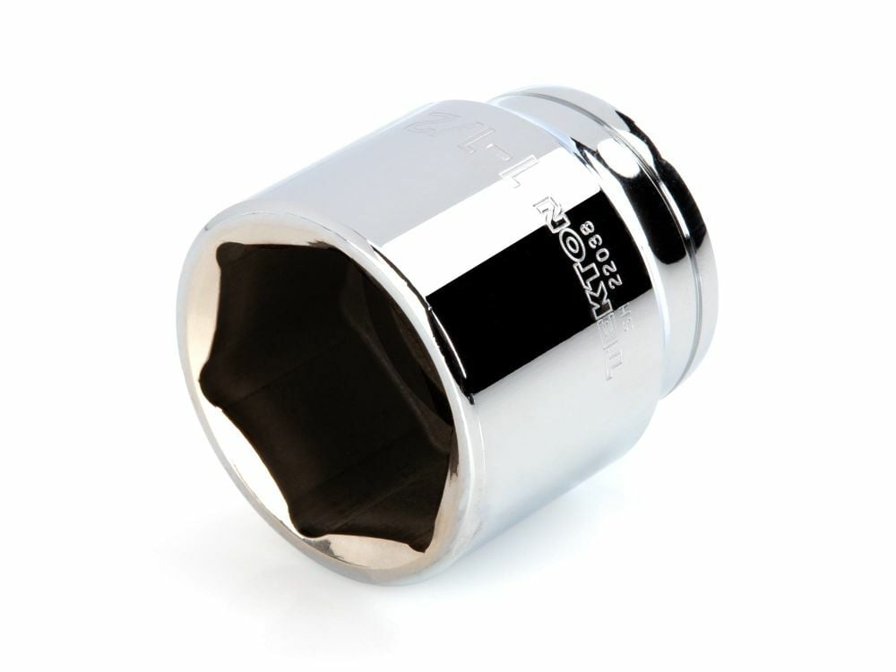 Tekton Standard 6 Point, 1/2 in Drive Socket - 1 1/2 in