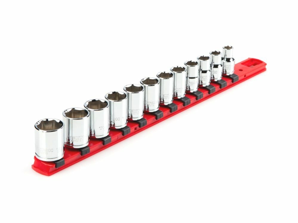 Tekton 3/8 Inch 6-Point Socket Set, 12 Piece