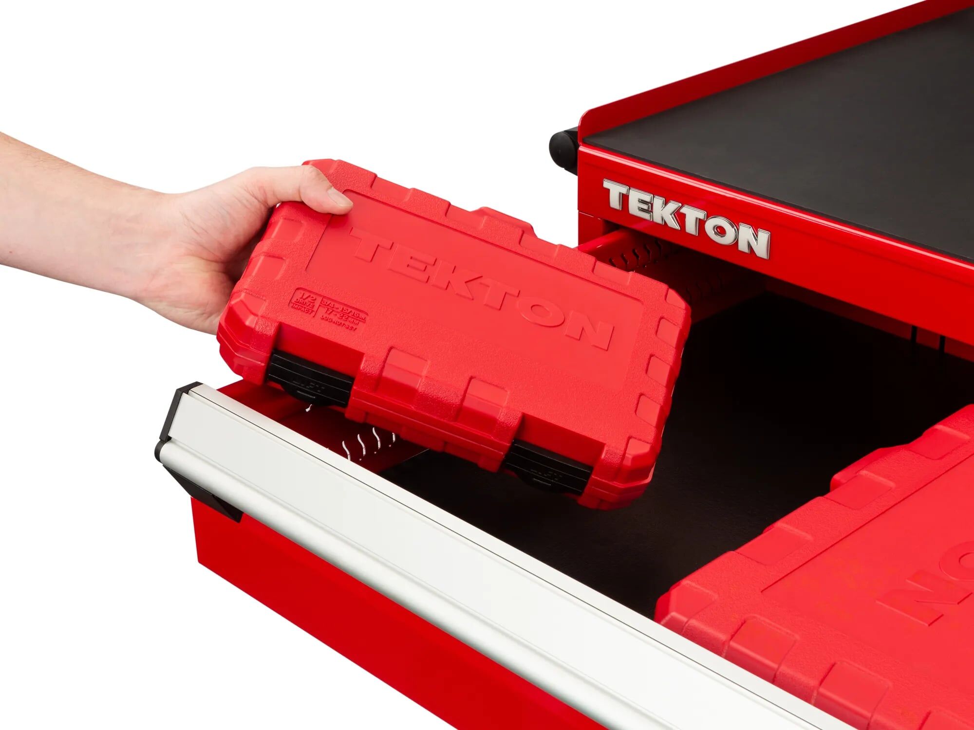 Tekton 1/2-In Drive Impact Lug Nut Socket Set with Case, 9-Pc