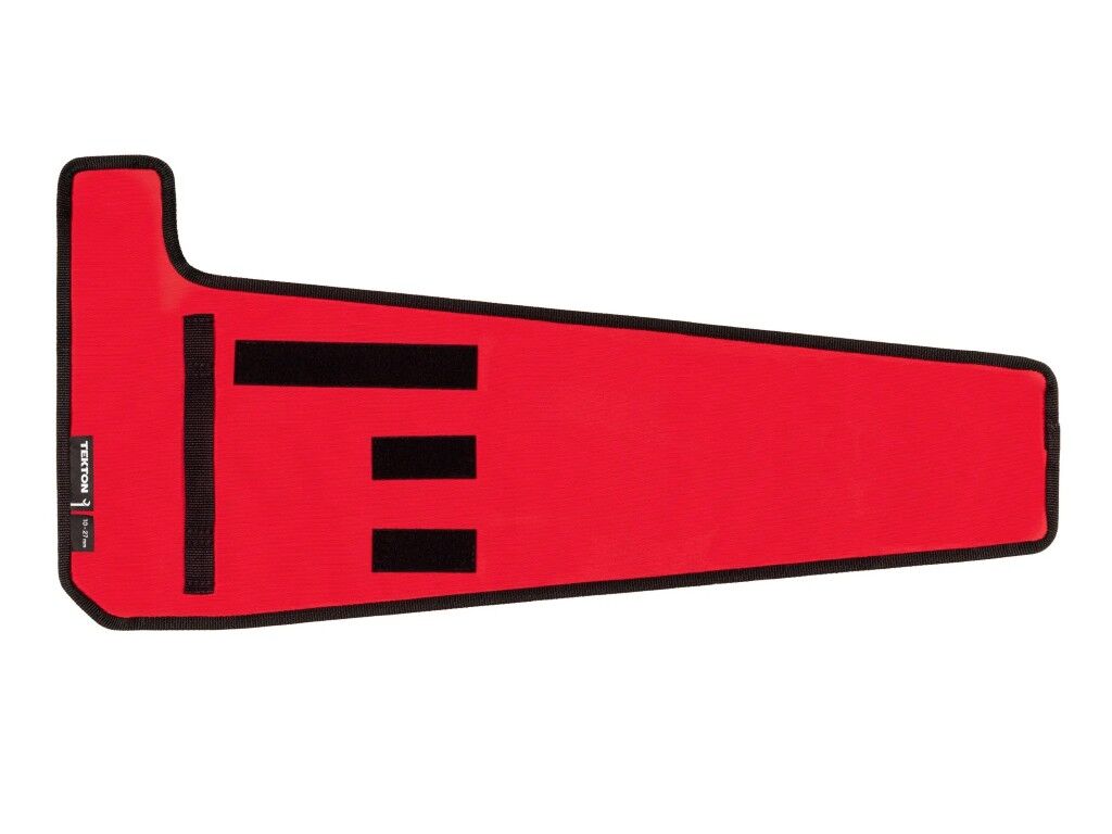 Tekton Angle Head Open End 10-27mm Wrench Set With Pouch, 16-Piece