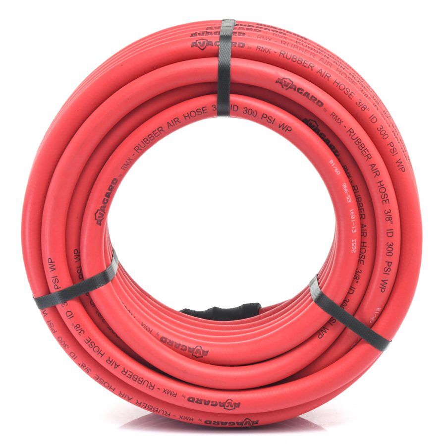 Avagard Rubber Air Hose, 3/8-In x 100-Ft