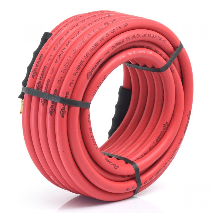 Avagard Rubber Air Hose, 3/8-In x 100-Ft