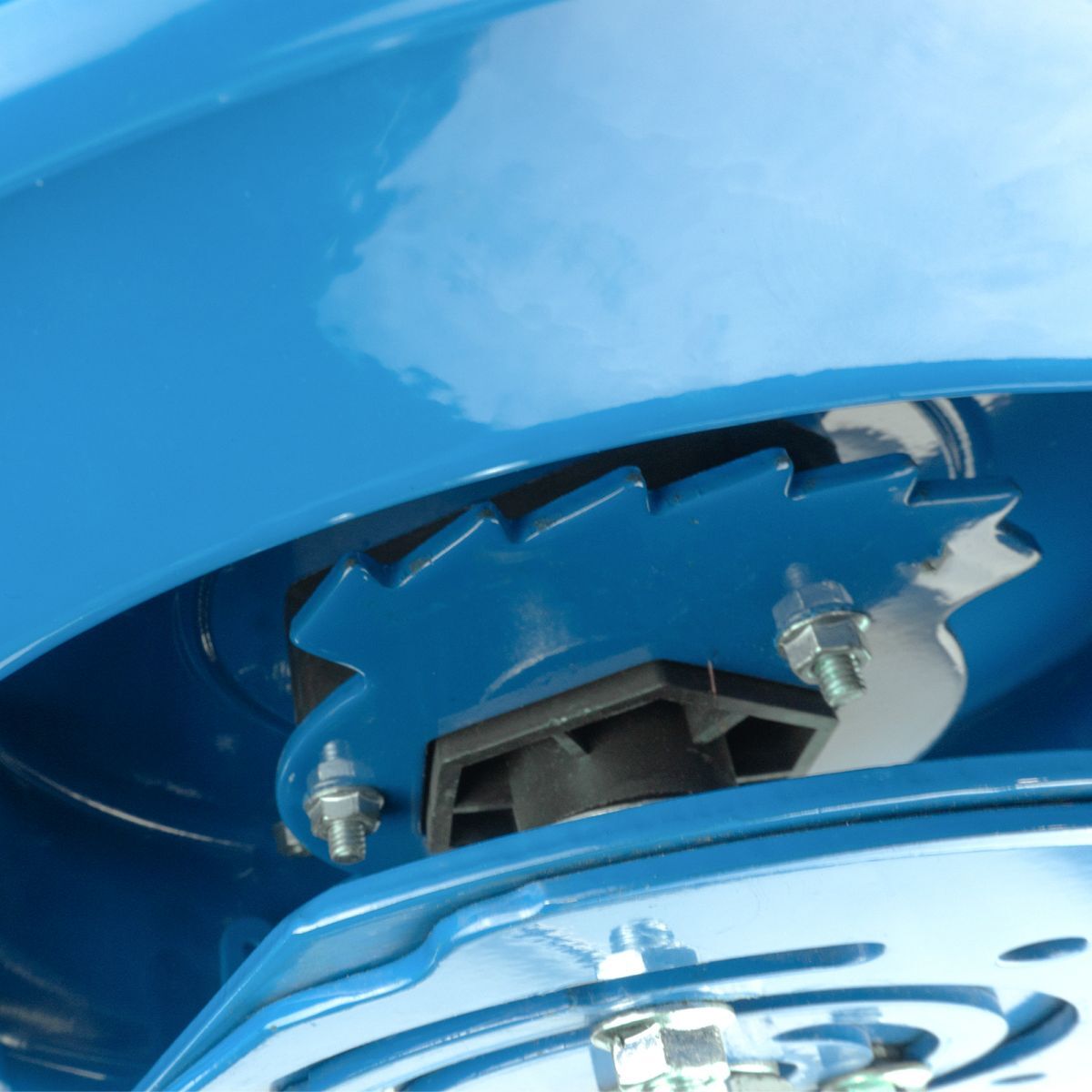 Tough-Tek Rubber Pressure Washing Hose Reel with 6-Ft Lead-in-Hose, 1/4-In x 50-Ft