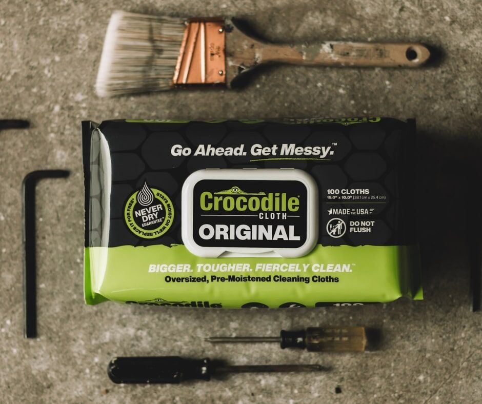 Crocodile Cloth Original Crocodile Cloth, 100-Ct