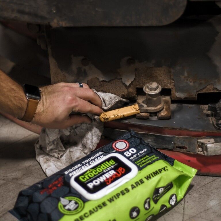 Crocodile Cloth PowerSCRUB, 80-Ct