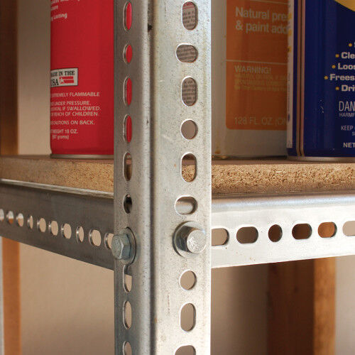 Hillman SteelWorks Slotted Zinc-Plated Offset Angle, 2-1/4 In X 1-1/2 In X 3-Ft