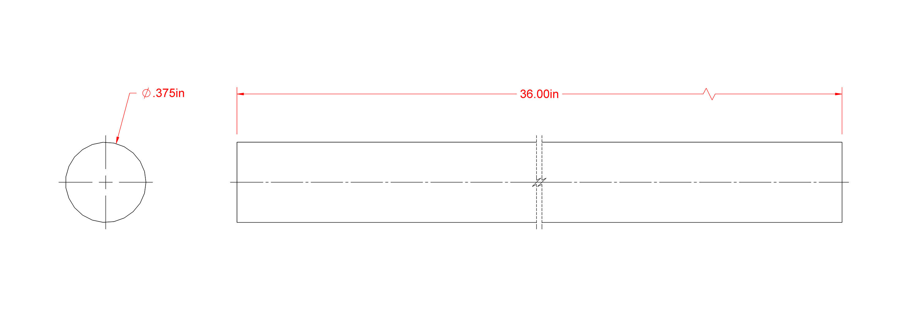 Hillman SteelWorks Weldable Solid Cold-Rolled Steel Rod, 3/8-In x 3-Ft