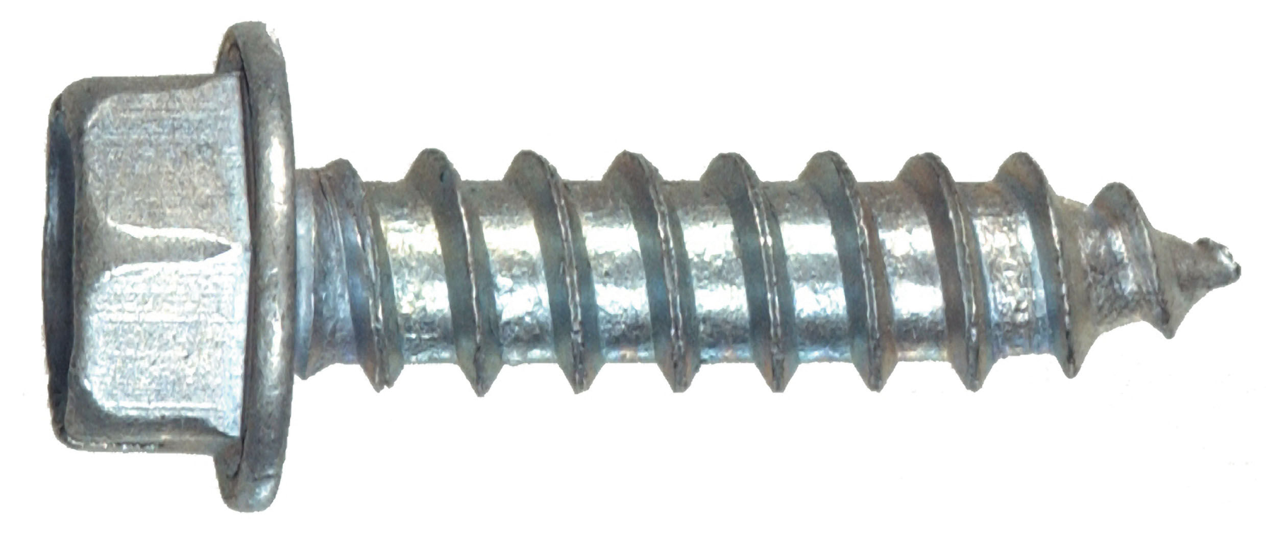 Hillman Zinc Slotted Hex Head Sheet Metal Screw, #8 x 3/4-In, 75-Pc