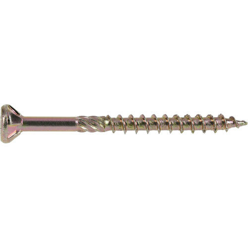 Hillman Power Pro Premium Interior Wood Screws, #8 x 2-In, 50-Pc