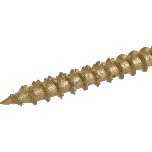 Hillman Power Pro Premium Exterior Wood Screws, #10 X 3-In, 35-Pc