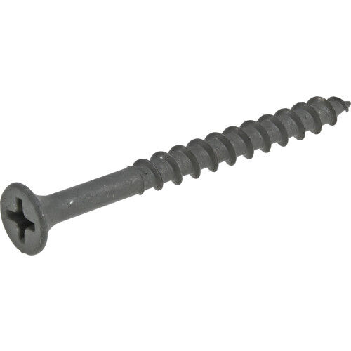 Hillman Fas-N-Tite Exterior Coated Wood Screws, #8 x 2-In, 1-Lb