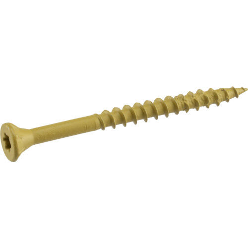 Hillman Deck Plus Tan Deck Screws, #10 x 3-In, 1-Lb