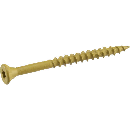 Hillman Deck Plus Tan Deck #10 X 3 1/2-In Screws, 1-Lb