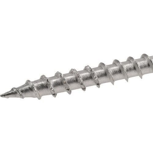 Hillman Power Pro Premium 305 Stainless Steel Wood Screws, #10 X 2-1/2-In, 1-Lb Box