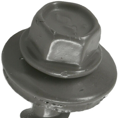 Hillman Power Pro Charcoal Gray Self Drilling Metal-to-Wood Roofing Screws, #10 x 1-1/2-In, 98-Pk