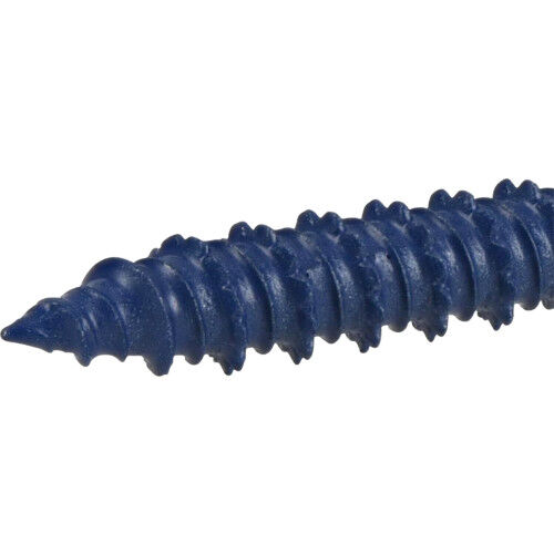 Hillman Power Pro Blue Flat-Head Concrete Screw Anchors, 1/4-In X 3-1/4 In, 100-Pc