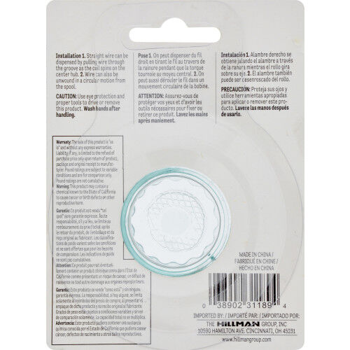 Hillman Hobby Wire Plastic, #18 x 50-Ft, 25-Lb