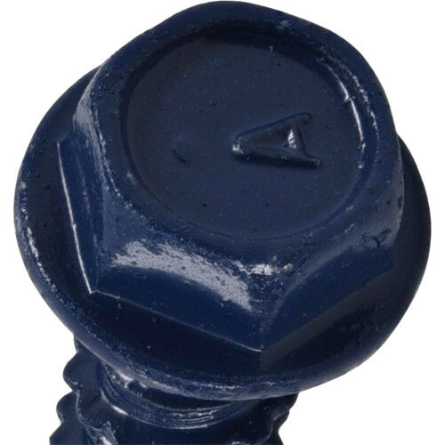Hillman Power Pro Blue Hex Washer-Head Concrete Screw Anchors, 1/4-In x 1-3/4-In, 25-Pk