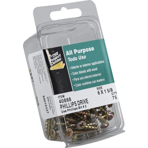 Hillman Bugle Phillips Head Interior Construction Wood #6 X 1 5/8-In