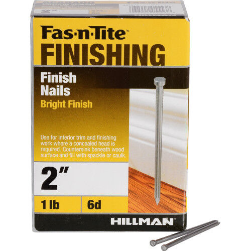 Hillman 1 lb Bright Finishing Nails 6D - 2 in
