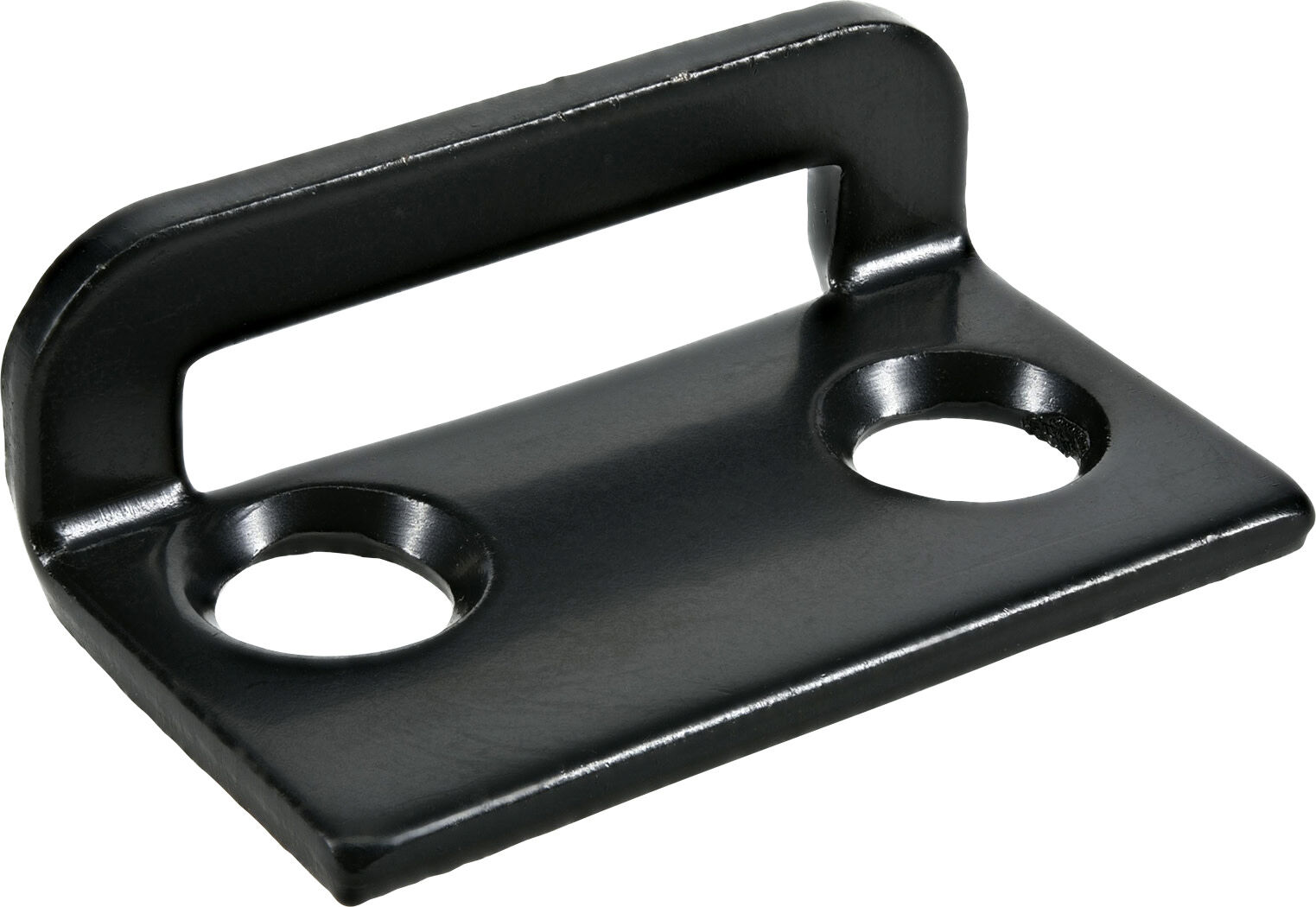 Hillman Hardware Essentials Black Inward Swinging Thumb Latch