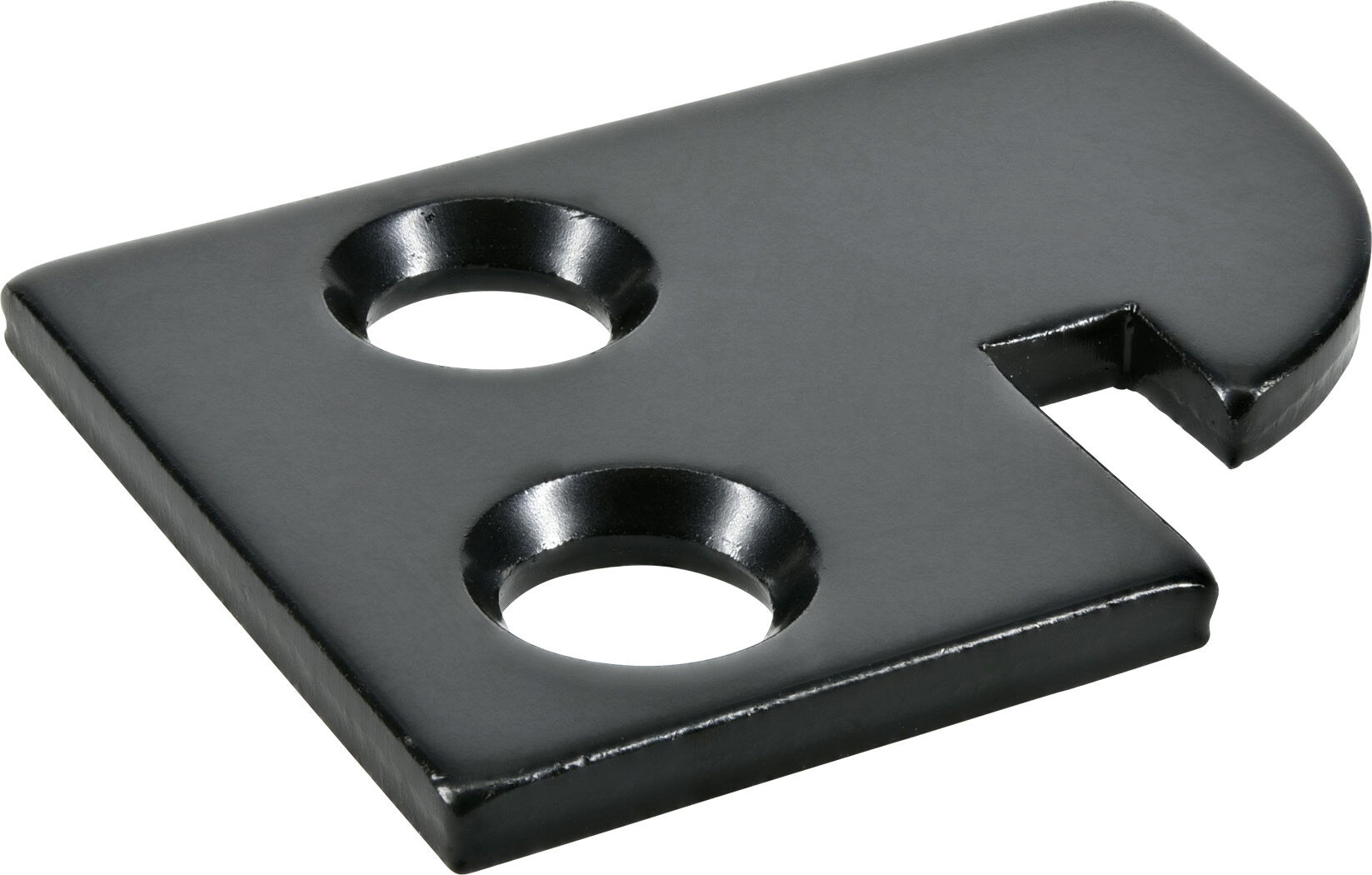 Hillman Hardware Essentials Black Inward Swinging Thumb Latch