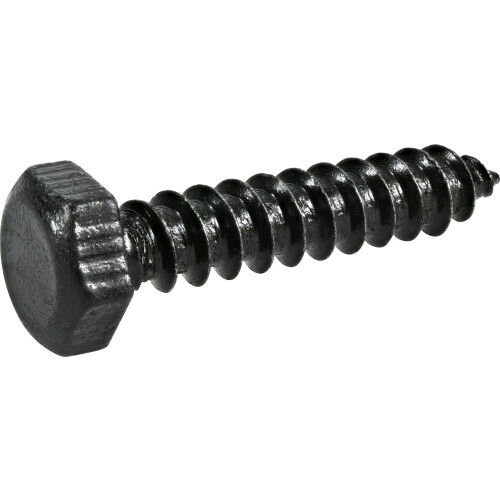 Hillman Hardware Essentials Black Decorative Gate Hardware Kit, 8-In