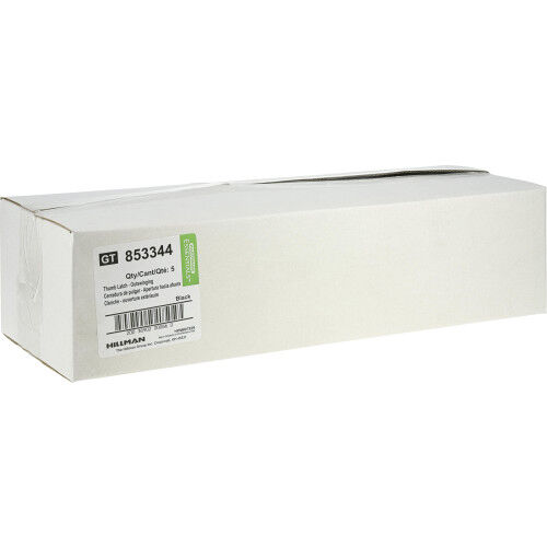 Hillman Hardware Essentials Outward Swinging Black Thumb Latch