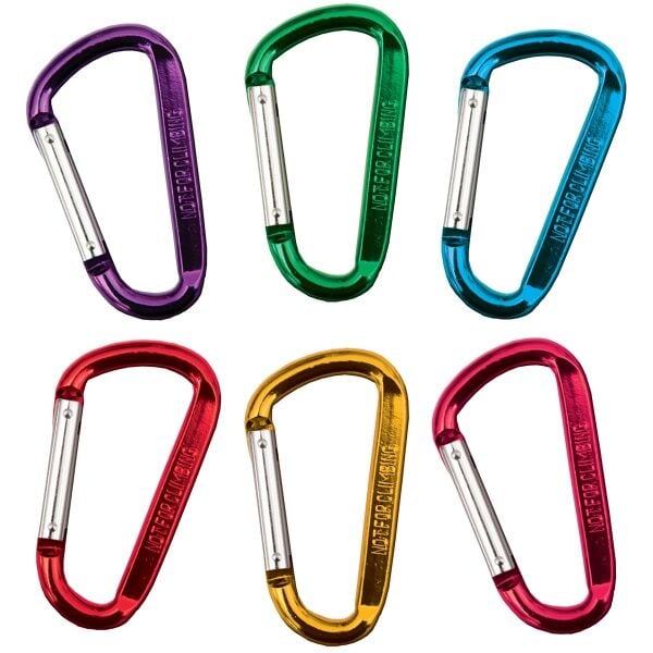 Koch Industries Aluminum Carabiner Spring Snap Assorted Colors