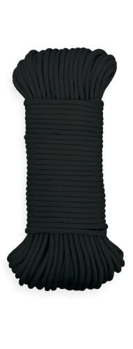 Koch Industries Black 550 Paracord, 5/32-In x 100-Ft